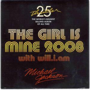 Album cover for The Girl is Mine album cover