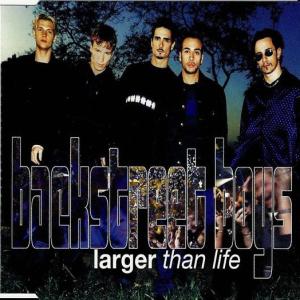Album cover for Larger than Life album cover