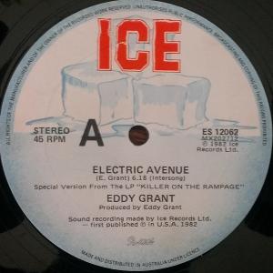 Album cover for Electric Avenue album cover