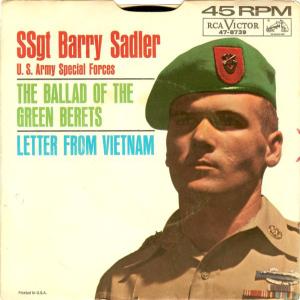Album cover for Ballad of the Green Berets album cover