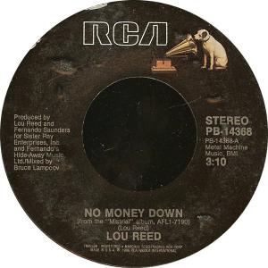 Album cover for No Money Down album cover