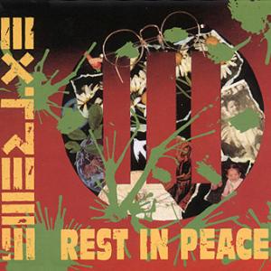 Album cover for Rest in Peace album cover