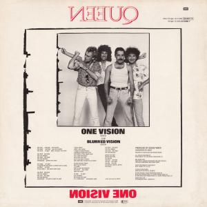 Album cover for One Vision album cover