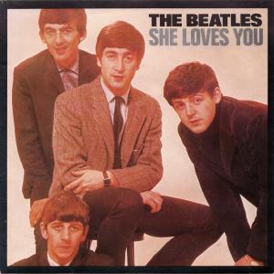 Album cover for She Loves You album cover