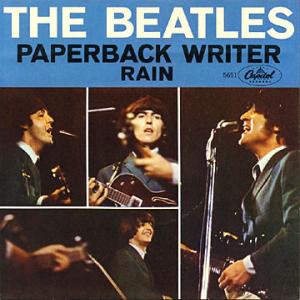 Album cover for Paperback Writer album cover