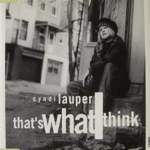 Album cover for That's What I Think album cover
