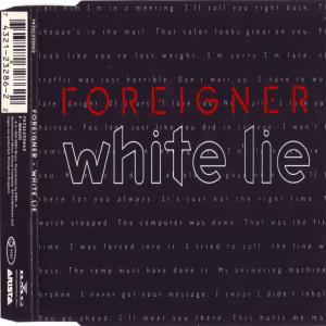 Album cover for White Lie album cover