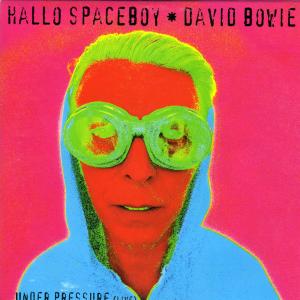 Album cover for Hallo Spaceboy album cover