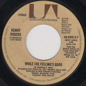 Album cover for While the Feeling's Good album cover