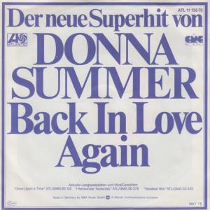 Album cover for Back in Love Again album cover