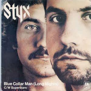 Album cover for Blue Collar Man (Long Nights) album cover