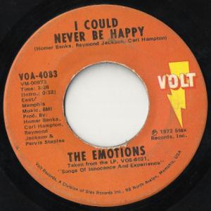 Album cover for I Could Never Be Happy album cover