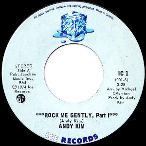 Album cover for Rock Me Gently album cover