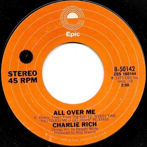 Album cover for All Over Me album cover