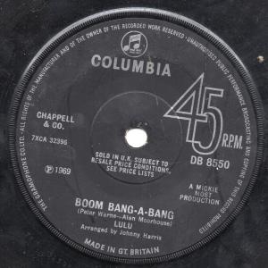 Album cover for Boom Bang-a-Bang album cover