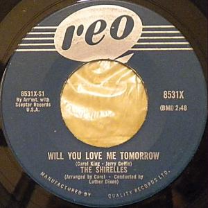 Album cover for Will You Love Me Tomorrow album cover