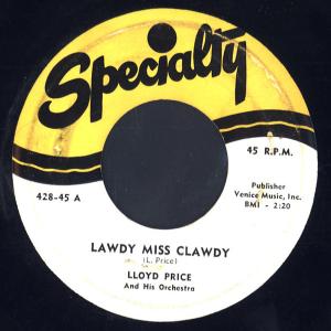 Album cover for Lawdy Miss Clawdy album cover