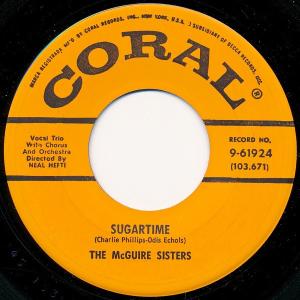 Album cover for Sugartime album cover