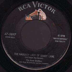 Album cover for The Naughty Lady of Shady Lane album cover