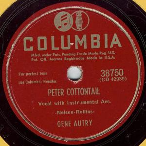 Album cover for Peter Cottontail album cover