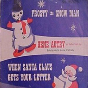 Album cover for Frosty the Snow Man album cover