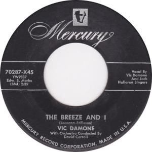 Album cover for The Breeze and I album cover