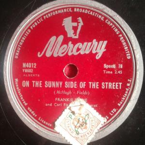 Album cover for On the Sunny Side of the Street album cover