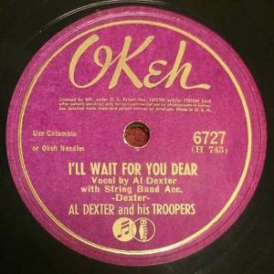 Album cover for I'll Wait for You Dear album cover