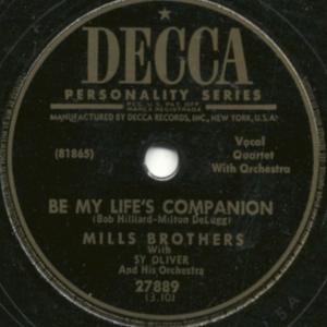 Album cover for Be My Life's Companion album cover