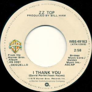 Album cover for I Thank You album cover