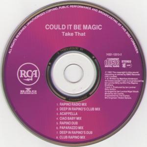 Album cover for Could It Be Magic album cover