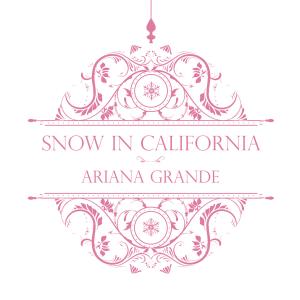 Album cover for Snow in California album cover