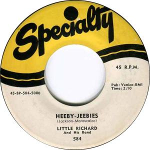 Album cover for Heeby-Jeebies album cover