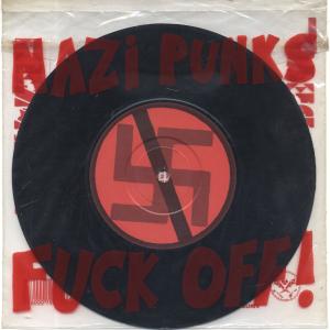 Album cover for Nazi Punks Fuck Off album cover