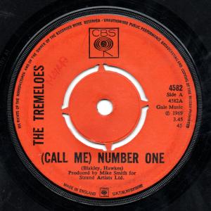 Album cover for (Call Me) Number One album cover