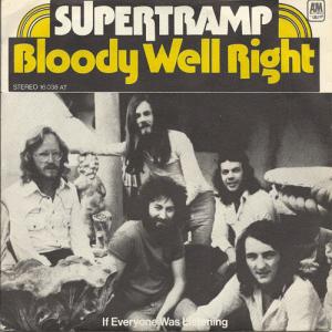 Album cover for Bloody Well Right album cover