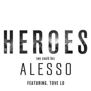Album cover for Heroes (We Could Be) album cover
