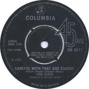 Album cover for Careful with That Axe, Eugene album cover