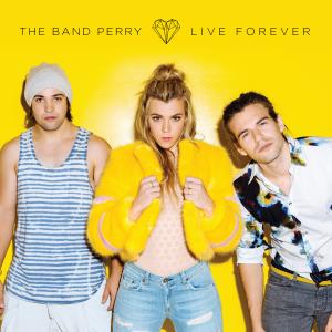 Album cover for Live Forever album cover