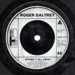 Album cover for Giving it All Away album cover