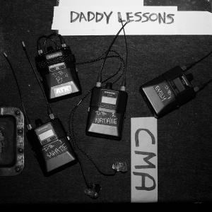 Album cover for Daddy Lessons album cover