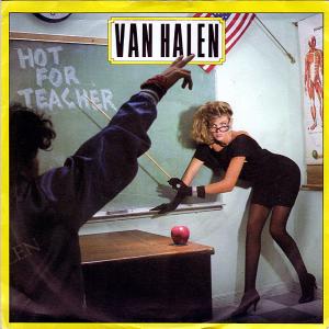 Album cover for Hot for Teacher album cover