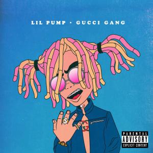 Album cover for Gucci Gang album cover