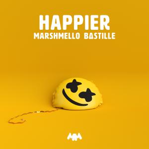 Album cover for Happier album cover