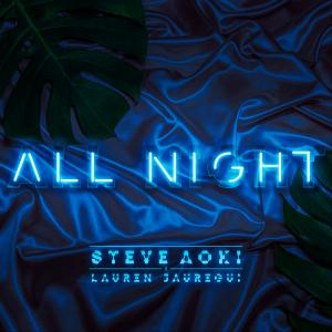 Album cover for All Night album cover