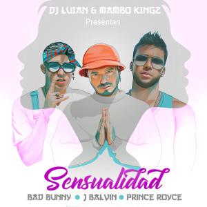 Album cover for Sensualidad album cover