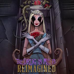 Album cover for The Drug In Me Is Reimagined album cover
