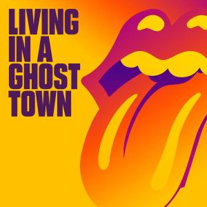 Album cover for Living In A Ghost Town album cover
