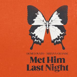 Album cover for Met Him Last Night album cover