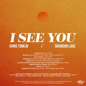 Album cover for I See You album cover